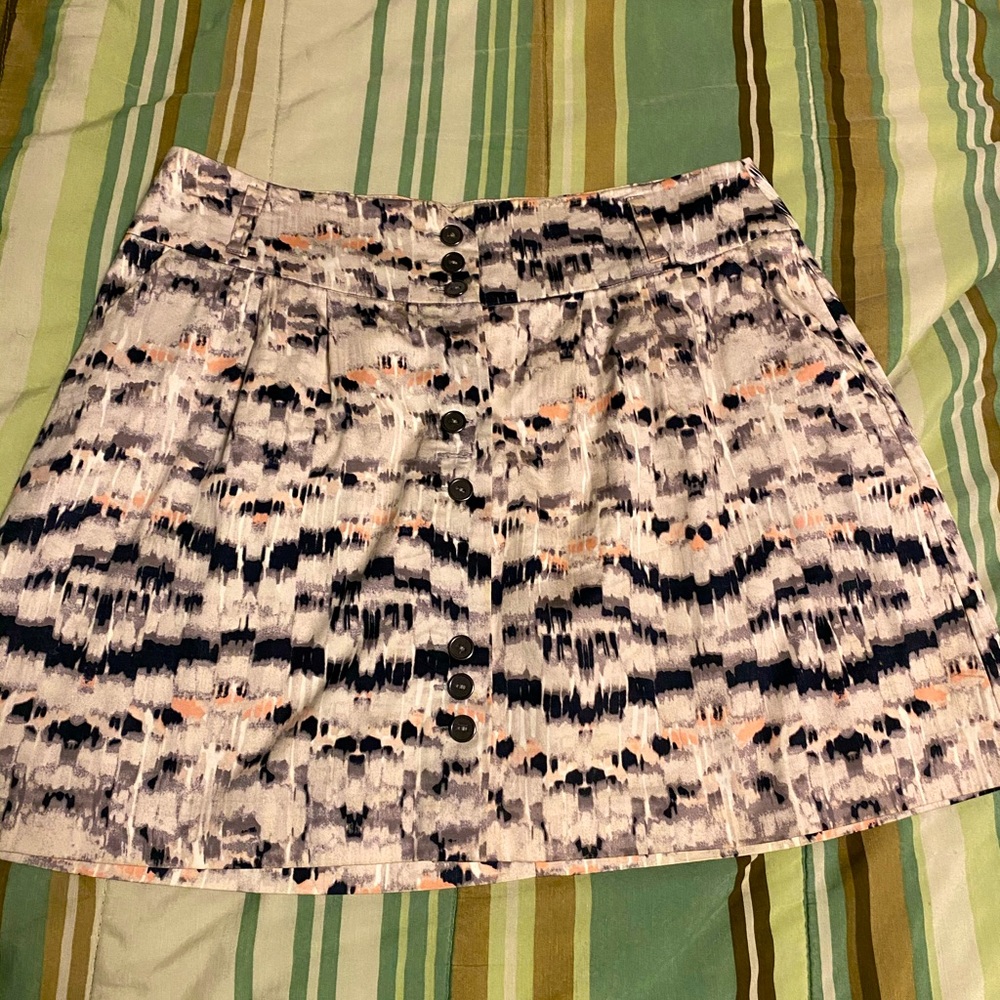 BCBGeneration Button Down Mini Skirt